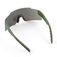Lunettes de vélo de course pour femmes et hommes TR90 New Frameless Pc Mirrored Sports Eyewear Cycling Sunglasses With Rubber Nose