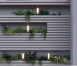 Luces Solares de Césped para Patio, Poste de Puerta de Villa, Lámpara de Cabeza, Valla de Pared Decorativa, Linterna, Jardín, Paisaje, Bolardo de Luz - Product Image 5