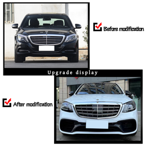 Per <span class=keywords><strong>Mercedes</strong></span>-<span class=keywords><strong>Benz</strong></span> <span class=keywords><strong>S</strong></span>-CLASS W222 paraurti anteriore e posteriore nuova plastica ABS di alta qualità durevole per auto modello <span class=keywords><strong>Benz</strong></span> - Product Image 2
