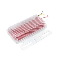 Phares latéraux pour camion, LED rouge, 12V/24V, lampe clignotante automatique, usine