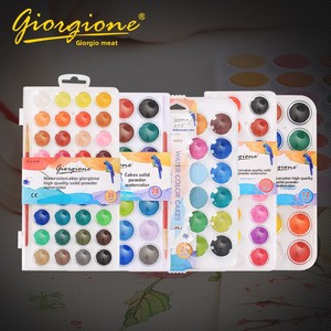 Juego <span class=keywords><strong>de</strong></span> Pinturas <span class=keywords><strong>de</strong></span> Acuarela en Pastel <span class=keywords><strong>de</strong></span> Fábrica China, en Oferta, 12, 16, 24, 28, 36, 48 Colores en Caja <span class=keywords><strong>de</strong></span> Plástico con Pincel Gratis - Product Image 5