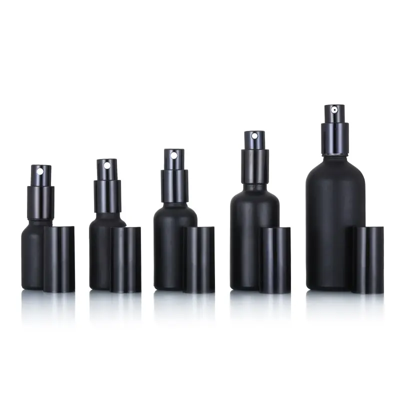 Hautpflege Kosmetik 5ml 10ml 15ml 20ml 30ml 50ml 100ml Glas ätherische Öle Parfüm nebel Matt Mattglas Sprüh flaschen