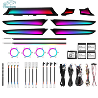 Éclairage d'ambiance 64 couleurs pour Mazda CX-5 CX5 2017-2025, accessoires d'amélioration de l'éclairage LED intérieur pour voitures à conduite à droite