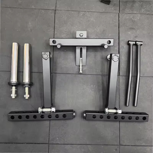 Accessoire d'entraînement universel en acier pour poulie à charge libre, pour exercices de pectoraux, extension de bras et élévation latérale des bras - Product Image 4