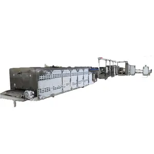 Máquina automática de fabricación de lavash turco Línea de producción de lavashi Formación en frío