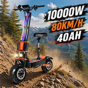 Scooter Eléctrico X8 de 10000W con Doble Motor, 80KM/H, 60V, 40Ah, Batería de Litio de Largo Alcance, Frenos de Disco Hidráulicos para Adultos - Product Image 1