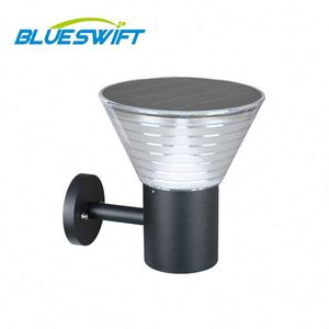 BLUESWIFT Venta caliente 5W IP67 iluminación <span class=keywords><strong>al</strong></span> aire libre impermeable montado Solar Led jardín luz precio - Product Image 4