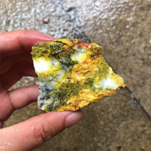 Wholesale Natural Orange Realgar Rough Stone Raw <b>Crystal</b> Mineral Specimen Home Decoration Ornament - Product Image 2