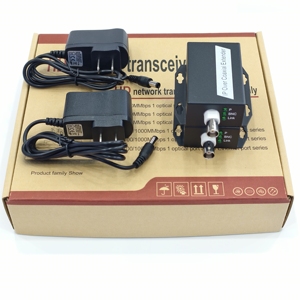 Network <b>Cable</b> Transmission to Coax Line 500M Ethernet Converter IP Over Coaxial Extender for CCTV - Product Image 6