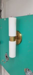 <span class=keywords><strong>Verre</strong></span> cannelé moderne intérieur vanité luminaire lit à côté pour hôtel salon Led applique murale éclairage lampe escalier lumière - Product Image 4