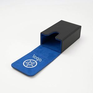 2025 Sturdy Pu Leather Deck Box Portable Protective Case Anti Slip <b>Playing</b> <b>Card</b> Case for <b>Playing</b> <b>Cards</b> - Product Image 2