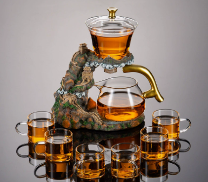 Ensemble de 6 tasses en verre Great Wall