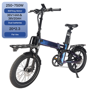 Vélo en aluminium Naicisports 20 pouces |   Vélo d'aventure 7 vitesses 36V 10.4Ah LCD Moteur 500W Amortissement hydraulique - Product Image 2