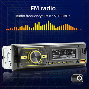 Autoradio Odm Oem Simple 1 Din Lecteur Mp3 12V Radio Fm Entrée Auxiliaire Stéréo <span class=keywords><strong>Audio</strong></span> 2 USB <span class=keywords><strong>4</strong></span> RCA Carte TF Lecteur Mp3 de Voiture - Product Image 2