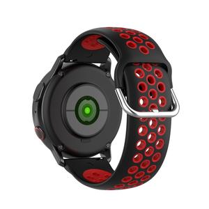 Bracelet de montre en silicone bicolore 20mm pour <span class=keywords><strong>Huawei</strong></span> Watch GT2 42mm <span class=keywords><strong>Watch2</strong></span> Sports Bracelet de remplacement - Product Image 3