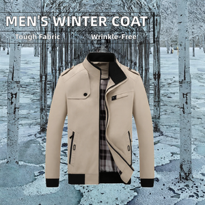 Chaleco Acolchado sin Mangas para Hombre, Abrigo Formal de Invierno, Cálido, Antiarrugas, con Múltiples Bolsillos, Cierre de Cremallera, Servicio OEM - Product Image 3