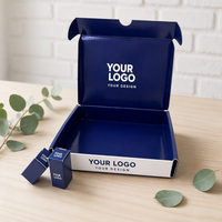 Boîte d'expédition personnalisée pour avion, en carton coloré avec impression offset, pour kits marketing, échantillonnage de produits, marque