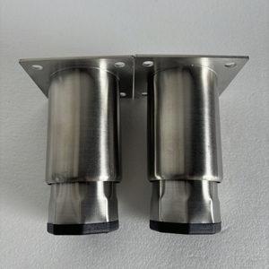 Bán buôn chất lượng tốt <span class=keywords><strong>Bullet</strong></span> feet thép không gỉ đồ nội thất chân chân có thể điều chỉnh chân vòng chân - Product Image 4