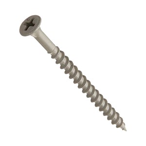 Tornillos de Cabeza Doble Planos de Venta Caliente, Fijaciones para Madera, Tornillos para Aglomerado con Cabeza Avellanada y Recubrimiento de Zinc Amarillo - Product Image 5