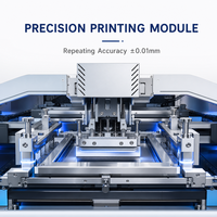 Nouvelle machine d'impression de pochoirs de pâte à souder SMT entièrement automatique WDS-A26P avec alignement par vision et haute précision pour PCB