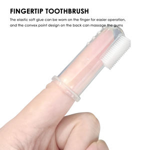 Lebih murah & kualitas tinggi produk mandi anjing Oral anjing alat perawatan anjing sikat gigi perawatan kucing lembut sikat pembersih hewan peliharaan - Product Image 6