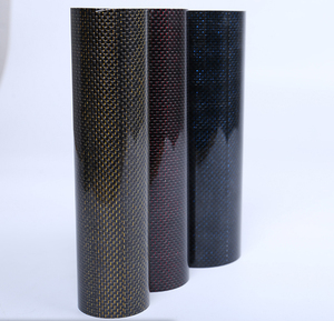 Tige en fibre de verre et carbone colorée JD pour la décoration, température de travail de -80°C à +80°C, origine Guangdong - Product Image 5