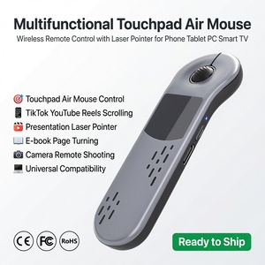 Draadloze Touchpad Air Mouse Laserpointer Presentatie Afstandsbediening voor iPhone Android PC Smart TV TikTok Scrollen - Product Image 1