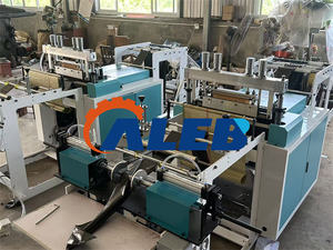 Corte automático do saco e saco de boca plana que faz a <span class=keywords><strong>m</strong></span>áquina com programa Dual Servo Drive PLC - Product Image 6