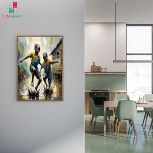 UNIART-Pintura <span class=keywords><strong>de</strong></span> Arte <span class=keywords><strong>de</strong></span> pared imprimible, arte <span class=keywords><strong>de</strong></span> pared, arte <span class=keywords><strong>de</strong></span> estilo africano con Marco, impresión en lienzo, arte <span class=keywords><strong>de</strong></span> pared para decoración del hogar - Product Image 4