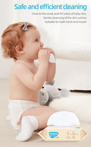 Eco amigable de embalaje de plástico facial hotel toallitas húmedas tejido - Product Image 5