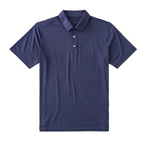 Chemise de golf pour homme grande taille, vintage, légère, infroissable, 100% fibre de bambou, motif uni, tissu tricoté, bas prix - Product Image 6