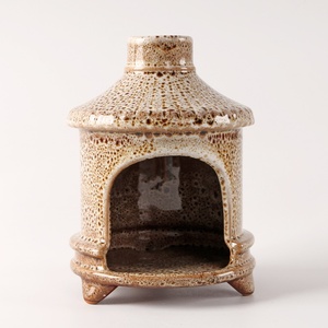 Palo Santo péruvien bois sacré brûleur d'encens en céramique résine sauge support de bâtons de tache en boîte dans un design traditionnel - Product Image 6