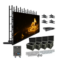 Layar LED Sewa Indoor Outdoor P3.91 P2.976 500x1000mm Kabinet Refresh Rate Tinggi untuk Konser dan Acara Panggung