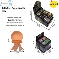 Jouet Squishy en Caoutchouc Méduse Maltose à Remontée Lente, Anti-Stress et Décompression, pour 14 ans et plus, Prêt à l'expédition, Vente en Gros