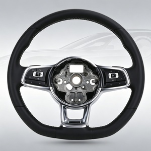 Volante de Cuero de Calidad de Fabricante para Volkswagen 7.5R R7 6R MK5 MK7.5 MK4 <span class=keywords><strong>R</strong></span> <span class=keywords><strong>Line</strong></span> - Product Image 3