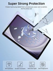 <span class=keywords><strong>Protection</strong></span> d'écran anti-lumière bleue 2.5D pour Samsung Galaxy Tab S11 S10 <span class=keywords><strong>S9</strong></span> FE <span class=keywords><strong>Plus</strong></span> A11 <span class=keywords><strong>Film</strong></span> en verre trempé violet <span class=keywords><strong>Protection</strong></span> des yeux - Product Image 5