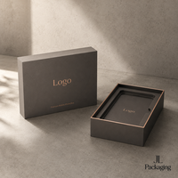 Boîtes en papier de luxe pour téléphone portable, logo personnalisé imprimé, boîte électronique rigide en carton