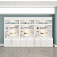 Vitrine de cosmétiques haut de gamme vitrine de produits de salon de beauté des ongles vitrine pour la conception de magasins de cosmétiques modernes