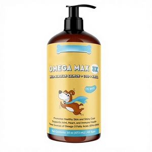 Suplemento de Óleo de Salmão Selvagem do Alasca para Cães OEM/ODM |   3X Ácidos Graxos Omega-3 |   Certificado GMP |   Absorção Rápida |   Suporte Imunológico | - Product Image 1