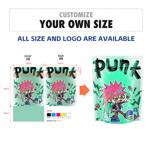 Tùy chỉnh dễ thương túi nhựa bao bì phim hoạt hình gấu túi ziplock cho đồ chơi nhỏ phim hoạt hình quà tặng gói nhựa - Product Image 4