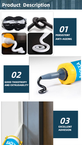 Scellant en silicone haute adhérence, <span class=keywords><strong>colle</strong></span> résistante aux températures élevées <span class=keywords><strong>pour</strong></span> le scellement et la réparation des fours, cuisinières et appareils <span class=keywords><strong>de</strong></span> cuisine - Product Image 5