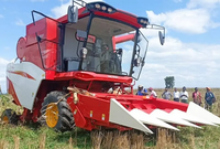 Promotion : Moissonneuse-batteuse GM100 - Largeur de coupe de 3250 mm et capacité de réservoir de grains de 2,8 m, transmission par engrenages, pour manioc et olives