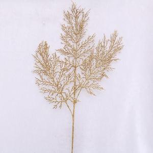 Decorazione artificiale del giardino con il ramo della foglia decorato albero <span class=keywords><strong>di</strong></span> natale promozionale <span class=keywords><strong>di</strong></span> scintillio dell'oro - Product Image 5