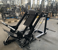 Máquina de Remo Smith para Interiores Lanbo GM113B - Construcción de Acero, Diseño Plegable, Inclinación Ajustable para Ejercicios de Espalda y Hombros, 200 kg