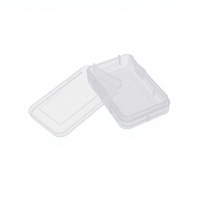 Boîte de rangement transparente en plastique écologique, options personnalisables, certifiée ISO9001, plusieurs épaisseurs (1-3 mm)