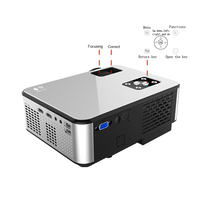 CHEERLUX C9  Projecteur multimédia pour cinéma maison avec écran LCD dernier cri