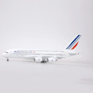 Mô hình máy bay Airbus A380 củ<span class=keywords><strong>a</strong></span> Air France tỷ lệ 1/160, 46cm, làm bằng nhự<span class=keywords><strong>a</strong></span> đúc, có chân đáp - Product Image 3