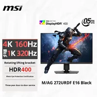 Moniteur de jeu LCD IPS MAG 272URDF E16 27 pouces 4K double mode 160 Hz/1k320 Hz avec interface DP, nouveau pour ordinateur de bureau, temps de réponse de 2 ms