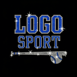 Camiseta de Lujo para Hombre con Estampado Personalizado, Diseño de Diamantes de Imitación y Cristales, Unisex - Product Image 3