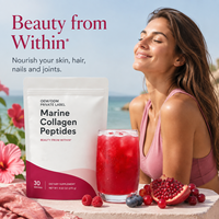 OEM ODM Private Label Glutathion Collageen Poeder Sachets Natuurlijk Fruit Huidverheldering Supplement